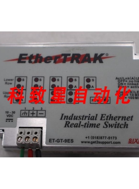 工业配件型号ET-GT-9ES-1 REAL-TIME AL ETHERTRAK SWITCH STOCK
