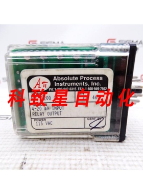 工业配件ABSOLUTE PROCESS API 3200 G SIGNAL