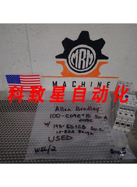 工业配件100-C09E 10 SER A 24VDC W/193-ED1CB SER C 1.0-5.0A