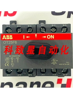 工业配件OT25F6 开关连接器 1SCA104880R1001