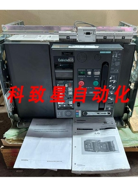工业配件3WL9212-3BE31-2BA1 柜式总线断路器 2000A 4 极