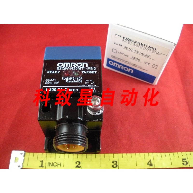 工业配件E2QW-N35MT1-MN3 接近传感器开关20-150V AC DC WFI SQ