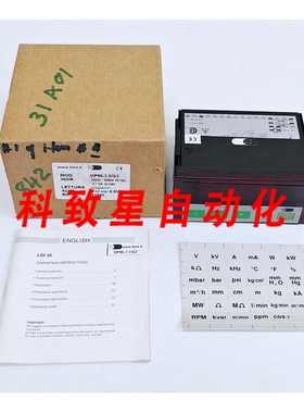 工业配件FASE DP96-3.5/G3 多量程面板指示器