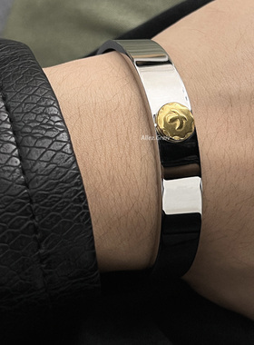 钛钢日式手镯男生复古民族风金饼老鹰小众设计百搭个性配饰不掉色