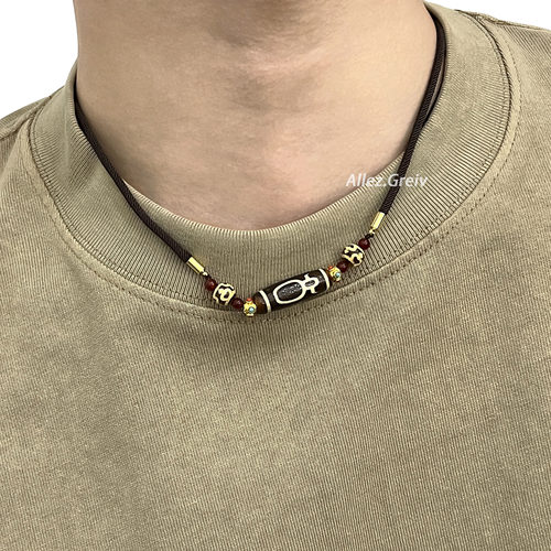 玛瑙棉麻情侣九眼六眼财神