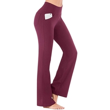 Pants leggings sports women's yoga wide leg pants瑜伽阔腿裤
