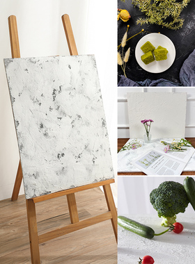 in固美道具水泥木板拍摄木背景板木板墙面纹理板白色纹理板覆古美