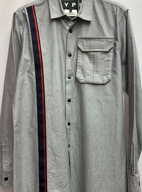 LYPH 英国街头潮牌 灰色衬衫