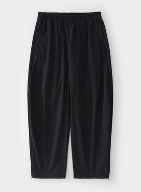 STUDIO NICHOLSON 英国设计师品牌 运动立裁裤黑色 1223