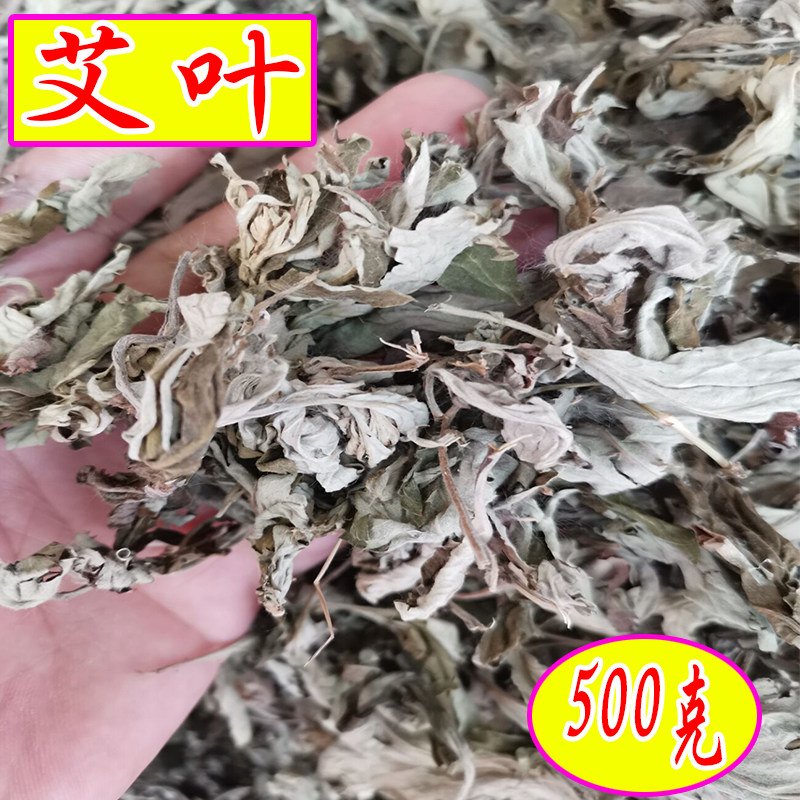 艾叶野生食用散装新鲜中药材