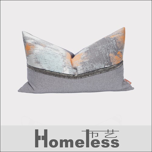 homeless样板房间客厅靠垫腰枕