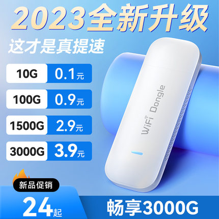 免插卡随身WiFi无线移动w-ifi三网全国通网络流量4g便携式路由器家用网卡千兆高速手机笔记本车载神器