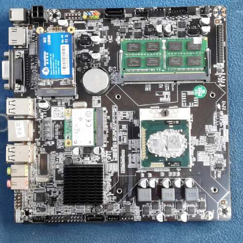 可维修 HM55 一体机板U套装 120G固态 I3-33议价