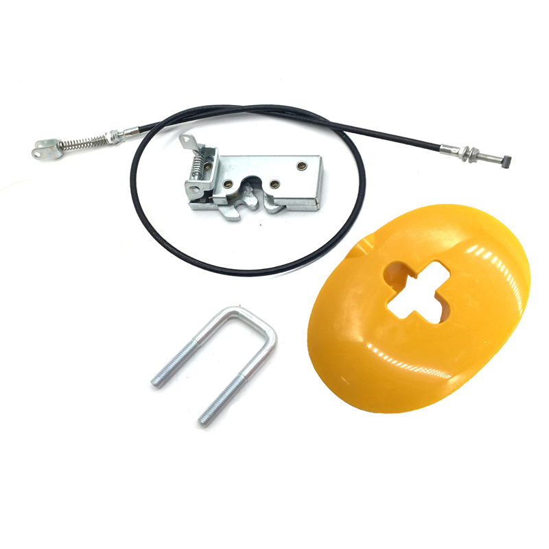 玉柴挖掘机车门反扣锁定位锁碰锁