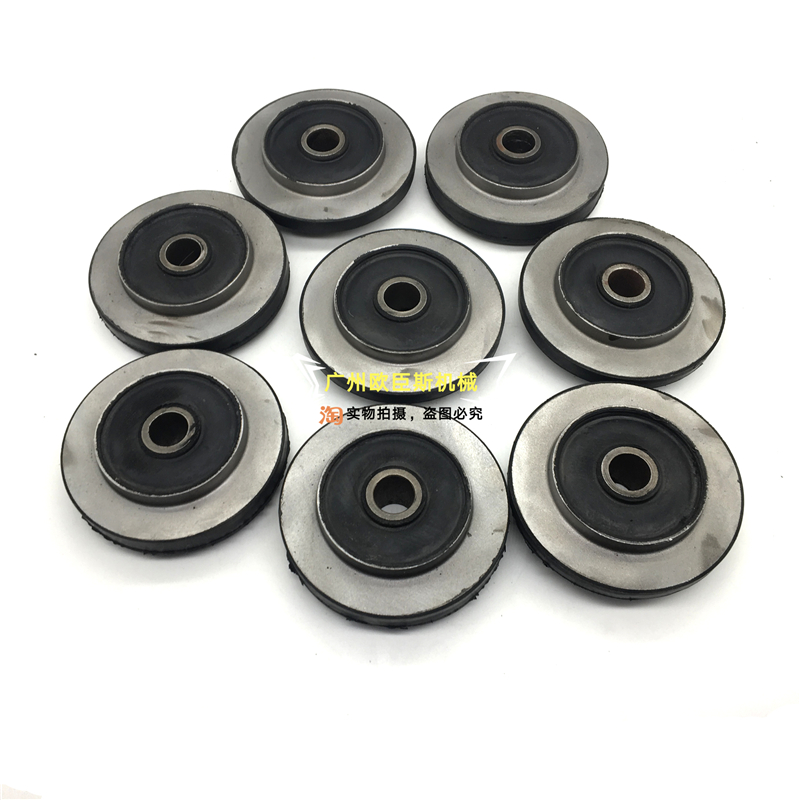 卡特挖掘机发动机减震脚垫机脚胶