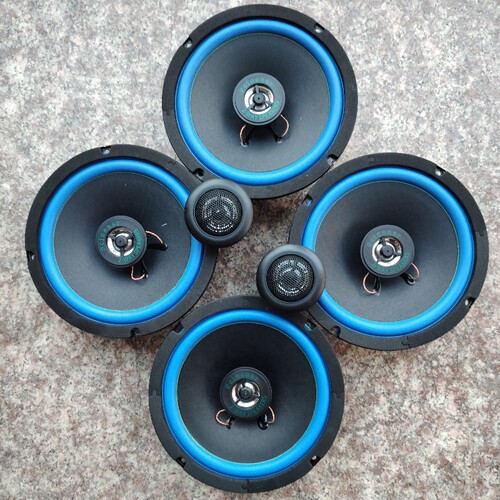原厂清仓6.5寸中低音高音进口喇叭车载汽车音响改装家用音箱摩托