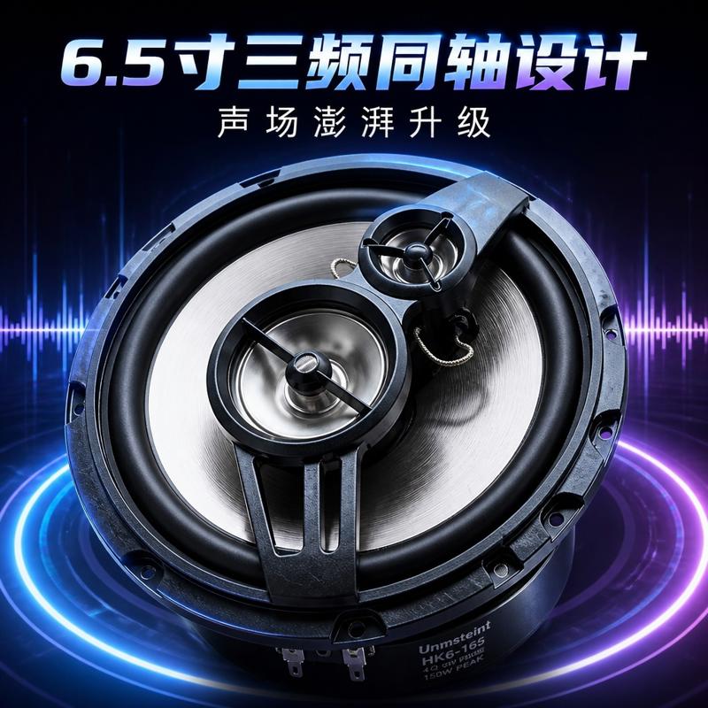 适配奇骏音响前后门喇叭高中重低音扬声器同轴音响6.5寸 无损安