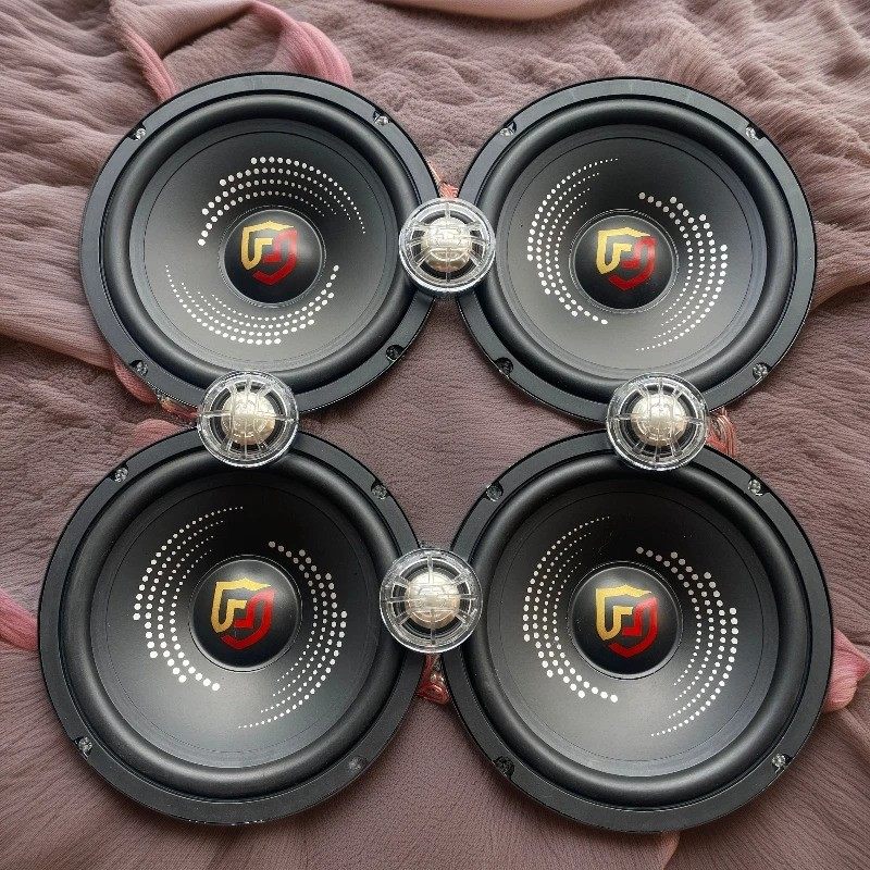 正品BAOHUABO汽车音响喇叭改装6.5寸中低音车载扬声器高音DIY音箱