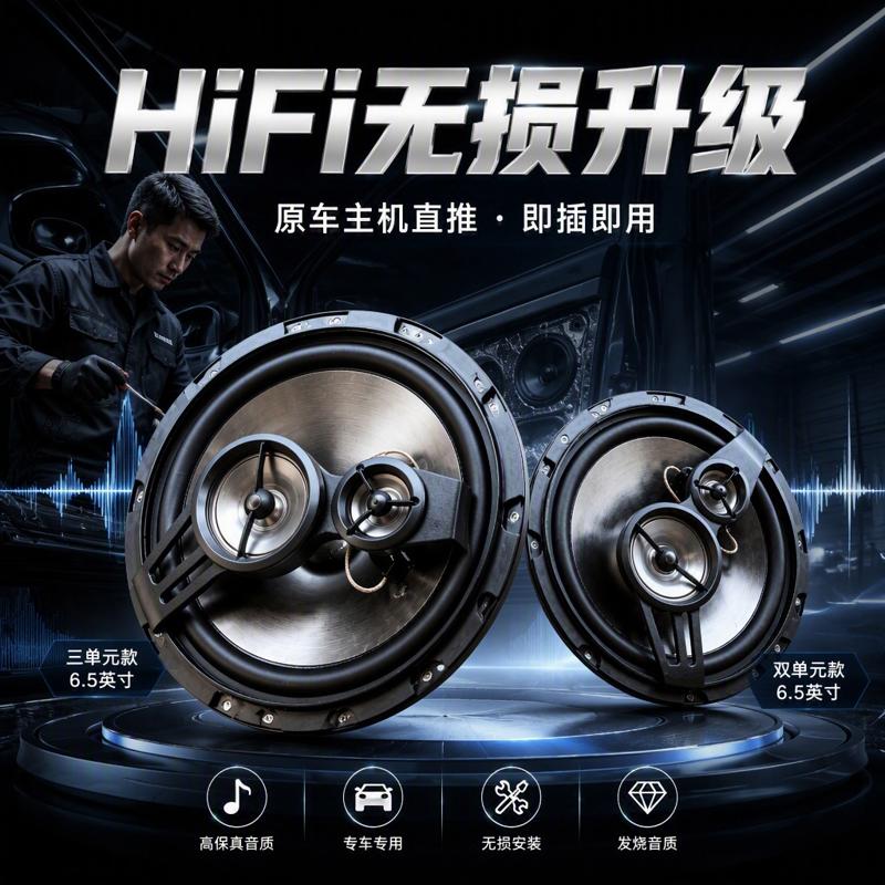 三菱07 09 12年款戈蓝专用改装前门后门音响喇叭重低音扬声器升级