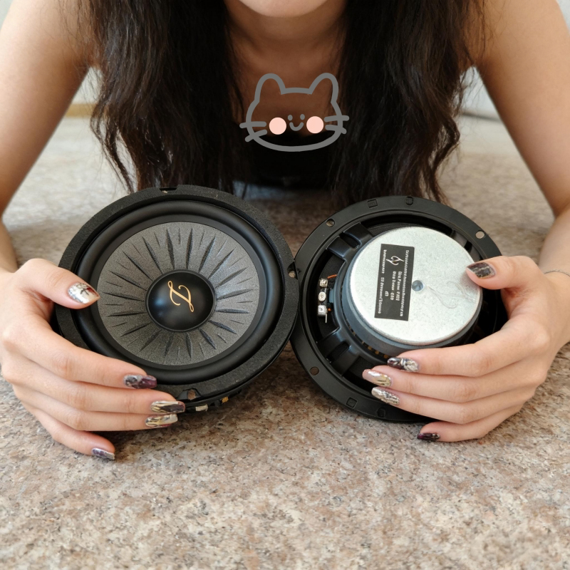 正品卡顿柏林之声6.5寸汽车喇叭高中重低音响无损改装家庭DIY音箱