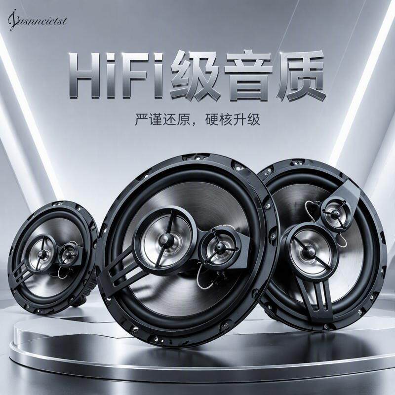 观致7.音响前后备箱喇叭高中重低音扬声器同轴音响6.5寸 无损安