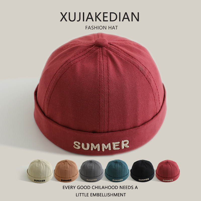 宝宝帽子春秋款儿童春夏薄款个性地主帽男女童刺绣字母婴儿瓜皮帽,童装/婴儿装/亲子装,帽子,淘宝优惠券,粉丝福利购,淘宝优惠卷