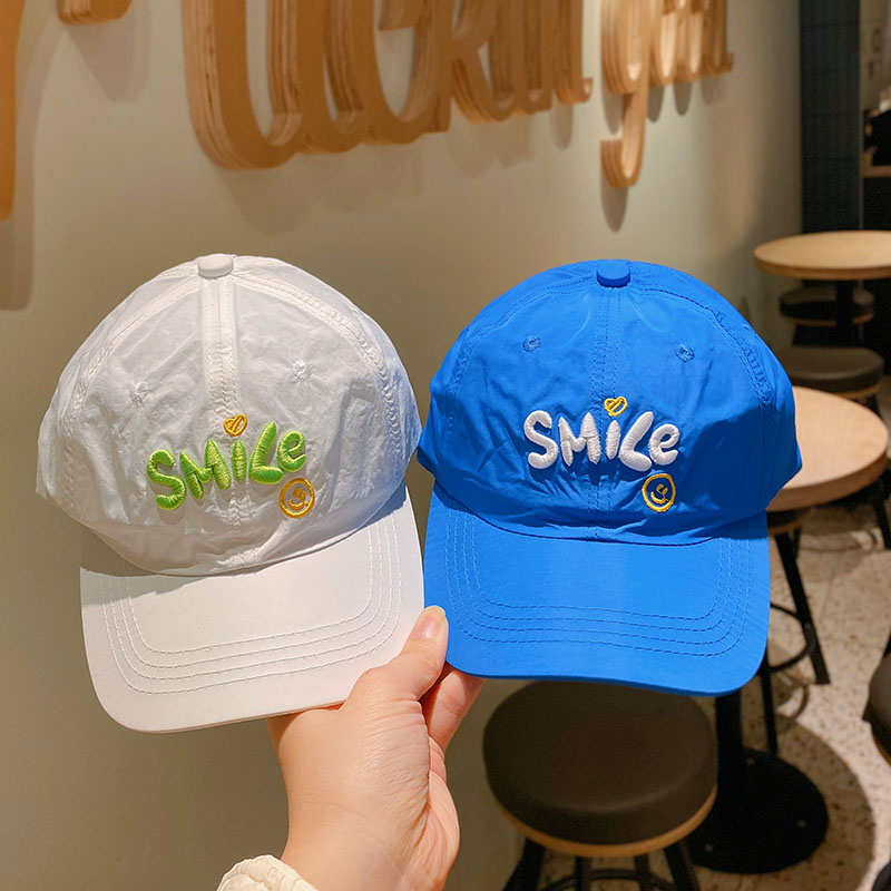 儿童帽子速干鸭舌帽防晒遮阳潮