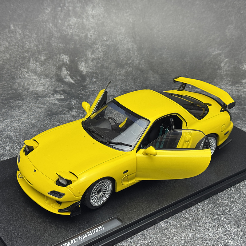118合金车模SOLIDO马自达RX7