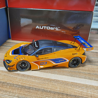 奥拓AUTOART 1/18 McLAREN 720S GT3 迈凯伦 仿真汽车模型