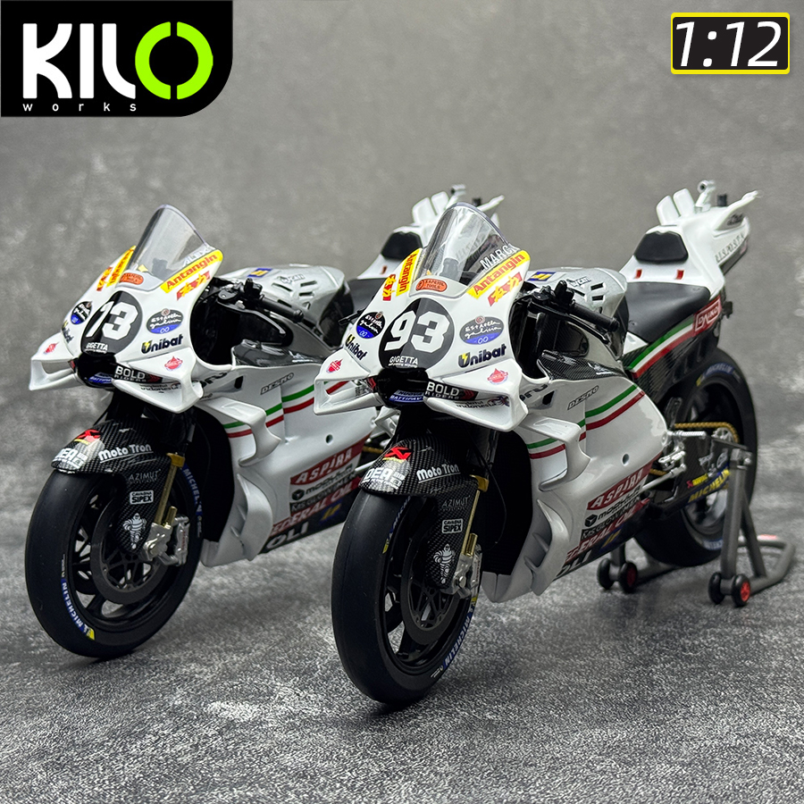 KW1/12杜卡迪GP23机车模型
