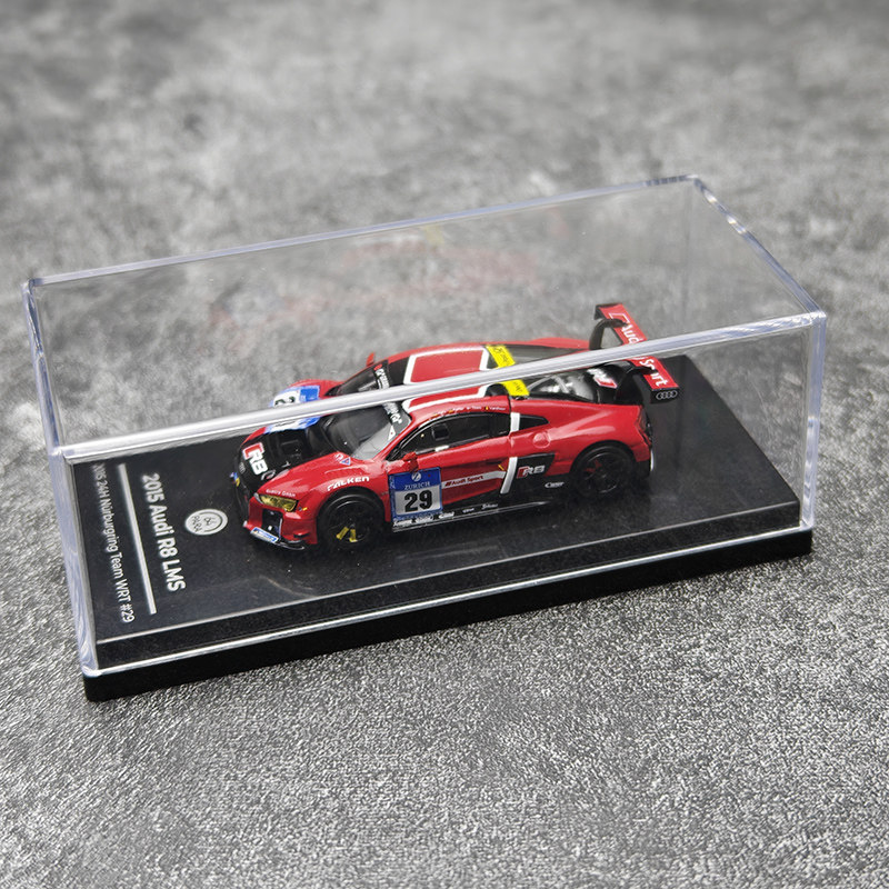 现货PARA 1:64 奥迪AUDI R8 LMS 24H 纽博格林 WRT #29 合金车模