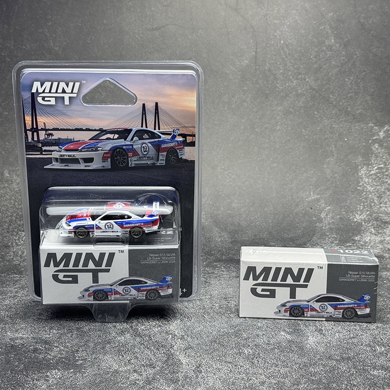 尼桑S15SILVIA合金车模minigt