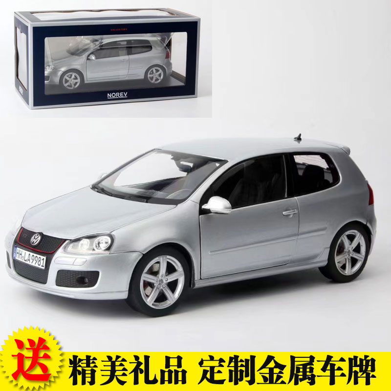 NOREV 1:18 大众高尔夫VW Golf GTI Pirelli 2007 合金汽车模型 模玩/动漫/周边/娃圈三坑/桌游 火车/摩托/汽车模型 原图主图