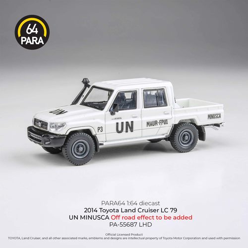 PARA 1/64 丰田 LC79 2014越野皮卡 Land Cruiser 合金汽车模型