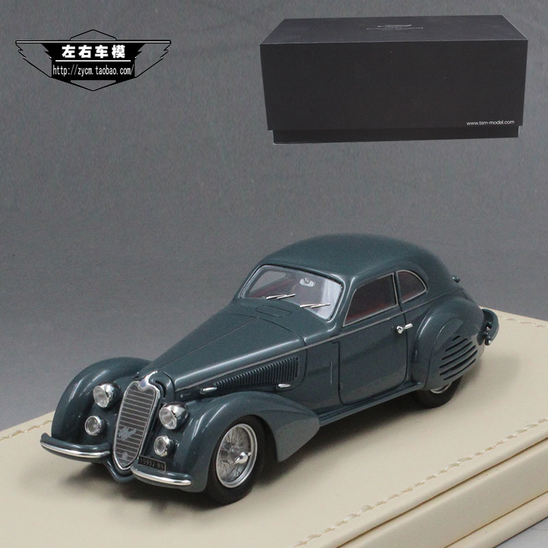 TSM 1:43 1937Äê°¢¶û·¨ÂÞÃÜÅ·8C 2900B Touring ÀÏÒ¯³µÆû³µÄ£ÐÍ
