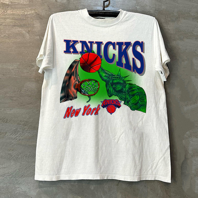 NewYorkKnicks美式潮牌小领口棉