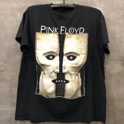 潮牌短袖T恤vintage男女摇滚