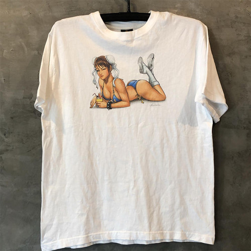 短袖oversize男女小众设计感