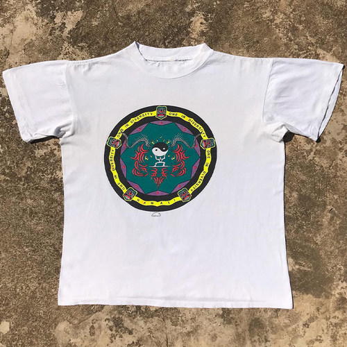 短袖痞帅男女复古vintage