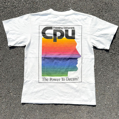 CPU美式复古质感纯棉短袖