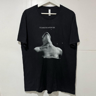 事后烟乐队美式重磅纯棉短袖T恤
