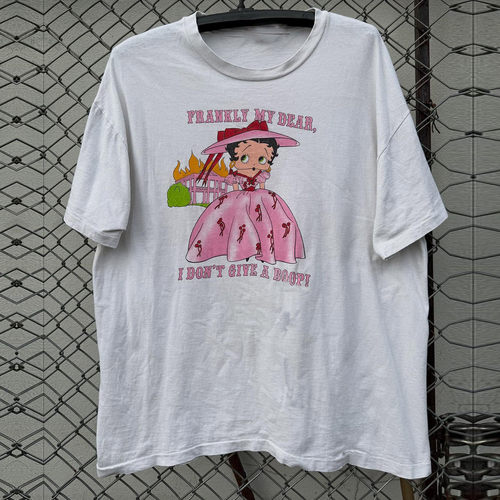 BettyBoop贝蒂娃娃恶搞俏皮短袖