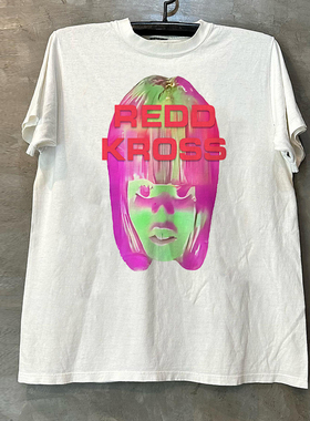 Redd Kross欧美摇滚乐队潮酷短袖T恤Rapcore街头纯棉质感体恤衫男