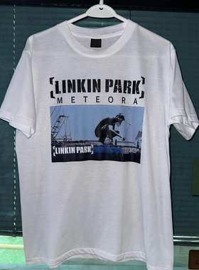 Linkin Park林肯公园摇滚乐队专辑短袖T恤cec高街潮牌美式半袖男