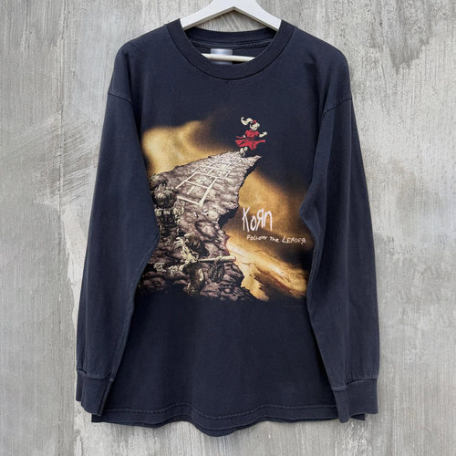 科恩乐队美式复古潮牌男女棉Tee