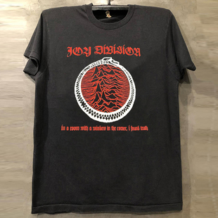 Joy Division快乐小分队哥特摇滚乐队潮牌短袖T恤vintage古着半袖