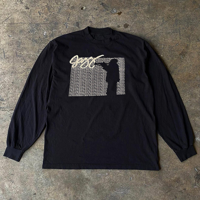 长袖T恤慵懒风男女Neworleans