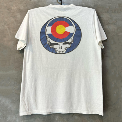 感恩而死乐队美式重磅棉短袖T恤