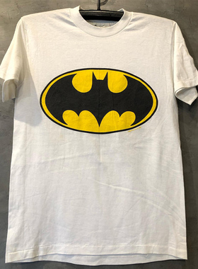 Batman蝙蝠侠动漫联名闪电侠蜘蛛侠短袖oldschool潮流男女短袖T恤