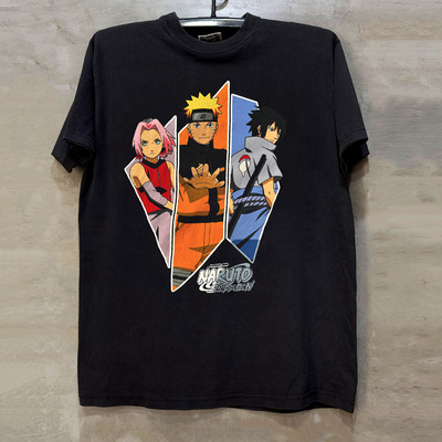 NarutoShippuden动漫复古短袖